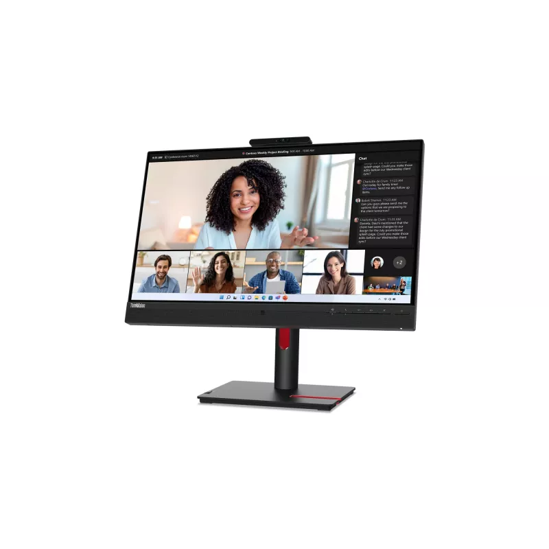 Monitor Lenovo ThinkVision T24mv-30, 60,5 cm (23,8 cala), 1920 x 1080 pikseli, Full HD, LED, 6 ms, czarny