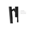 Monitor Lenovo ThinkVision T24mv-30, 60,5 cm (23,8 cala), 1920 x 1080 pikseli, Full HD, LED, 6 ms, czarny