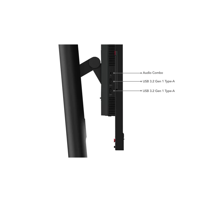 Monitor Lenovo ThinkVision T24mv-30, 60,5 cm (23,8 cala), 1920 x 1080 pikseli, Full HD, LED, 6 ms, czarny