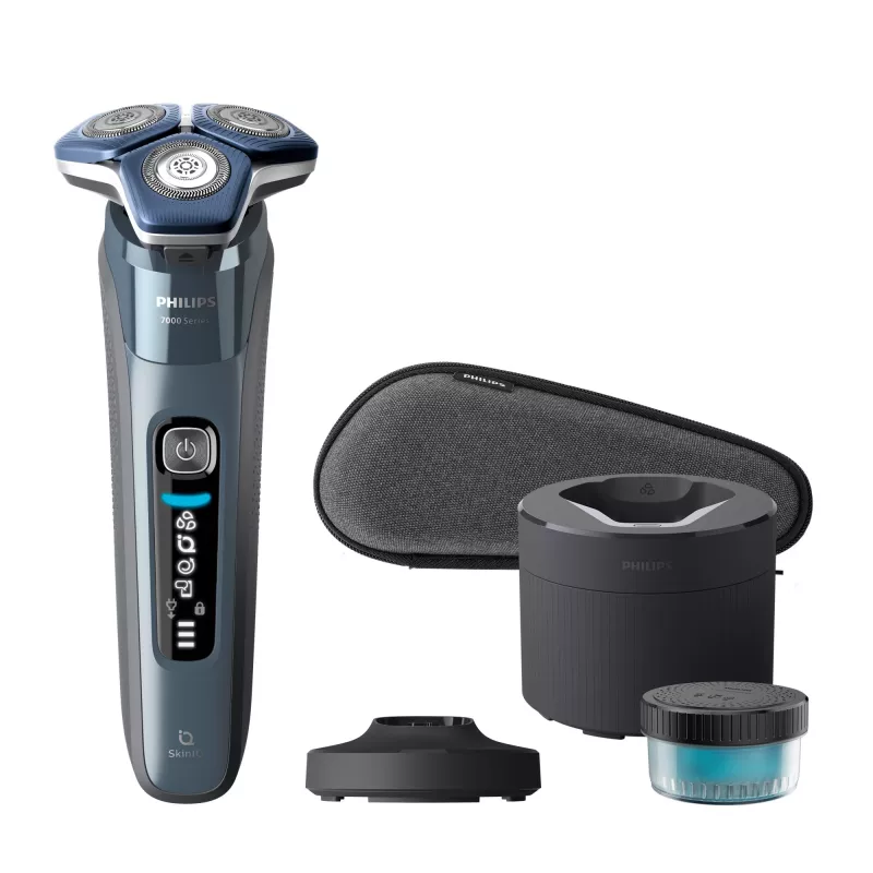 Philips SHAVER Series 7000 S7882/55 Golarka elektryczna mokra i sucha, podkładka czyszcząca i etui