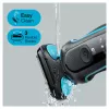 Braun Series 5 51-M1200s golarka męska Golarka foliowa Trymer Czarny, Niebieski
