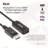 CLUB3D DisplayPort1.4 na HDMI 4K120Hz/8K60Hz HDR aktywny adapter M/F