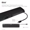 CLUB3D USB Gen1 Type-C Triple Display DP1.4 Alt mode Smart PD3.0 Stacja ładująca z zasilaczem 100 W