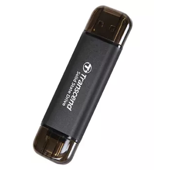 SSD Transcend 256GB zewnętrzny USB Type-A na Type-C USB 3.2 Gen 2x2 ESD310C