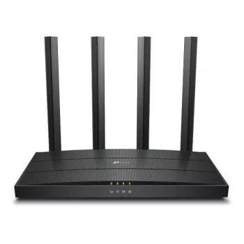 TP-Link Archer AX1500 Router Wi-Fi 6, Wi-Fi 6 (802.11ax), Dwupasmowy (2,4 GHz / 5 GHz), Ethernet LAN, Czarny, Router biurkowy