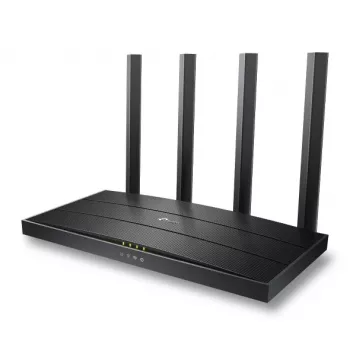 TP-Link Archer AX1500 Router Wi-Fi 6, Wi-Fi 6 (802.11ax), Dwupasmowy (2,4 GHz / 5 GHz), Ethernet LAN, Czarny, Router biurkowy