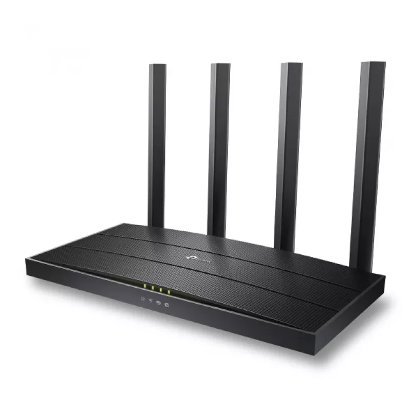 TP-Link Archer AX1500 Router Wi-Fi 6, Wi-Fi 6 (802.11ax), Dwupasmowy (2,4 GHz / 5 GHz), Ethernet LAN, Czarny, Router biurkowy