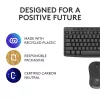 Zestaw klawiatury i myszy Logitech MK370 Combo for Business — pełnowymiarowy QWERTY (US International), RF Wireless + Bluetooth, grafitowy