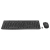 Zestaw klawiatury i myszy Logitech MK370 Combo for Business — pełnowymiarowy QWERTY (US International), RF Wireless + Bluetooth, grafitowy