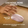 LOGITECH M240 Cicha mysz - Bluetooth - Różowa
