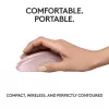 LOGITECH M240 Cicha mysz - Bluetooth - Różowa