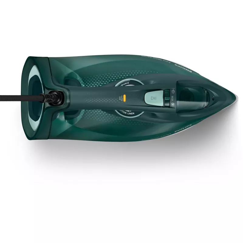 Philips 7000 series DST7050/70 żelazko Żelazko parowe Stopa SteamGlide Elite 2800 W Zielony