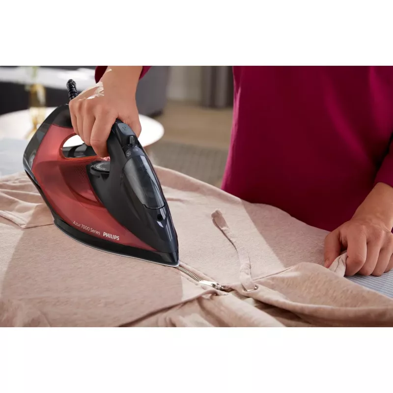 Philips seria 7000 DST7022/40 żelazko Żelazko parowe SteamGlide Plus stopa 2800 W Czarny