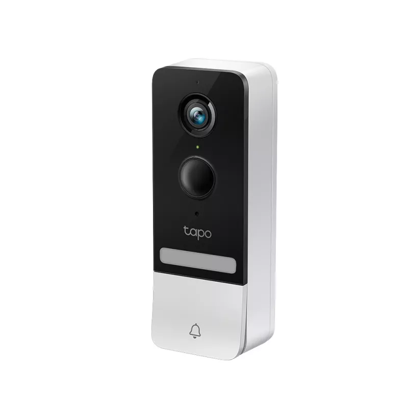 TP-Link Tapo Smart Video Doorbell Camera Kit, Czarny, Biały, IR, CE, RoHS, RCM, R-NZ, FCC, EAC, Triman, UKCA, G.711, 5 MP, 2560 x 1920 pikseli