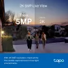TP-Link Tapo Smart Video Doorbell Camera Kit, Czarny, Biały, IR, CE, RoHS, RCM, R-NZ, FCC, EAC, Triman, UKCA, G.711, 5 MP, 2560 x 1920 pikseli