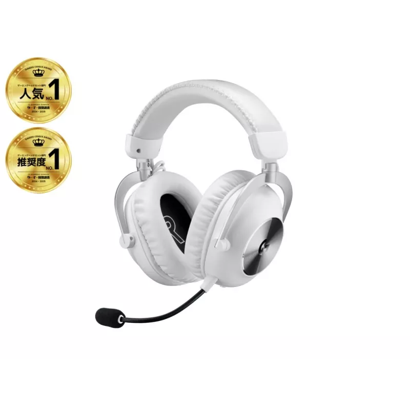 LOGITECH Pro X 2 Lightspeed Wireless Gaming Headset - biały