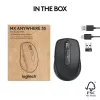 Mysz Logitech MX Anywhere 3S Business Czarna Bezprzewodowa