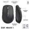 Mysz Logitech MX Anywhere 3S Business Czarna Bezprzewodowa