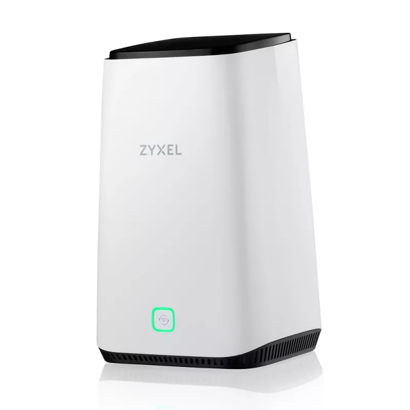Router bezprzewodowy Zyxel FWA510, Multi-Gigabit Ethernet, Tri-band (2,4 GHz / 5 GHz / 5 GHz), 5G, Czarny, Biały