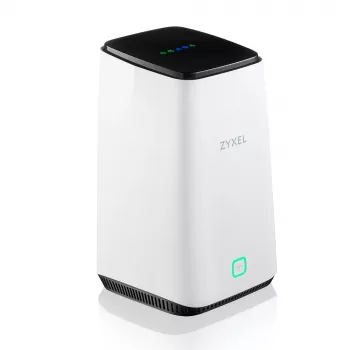 Router bezprzewodowy Zyxel FWA510, Multi-Gigabit Ethernet, Tri-band (2,4 GHz / 5 GHz / 5 GHz), 5G, Czarny, Biały