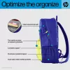 Plecak casualowy HP Campus niebieski Backpack Niebieski Żółty Poliester 295x185x435mm