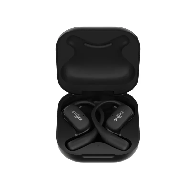 Słuchawki SHOKZ OpenFit bezprzewodowe zaczep na ucho połączenia/muzyka/sport/codzienne Bluetooth czarne