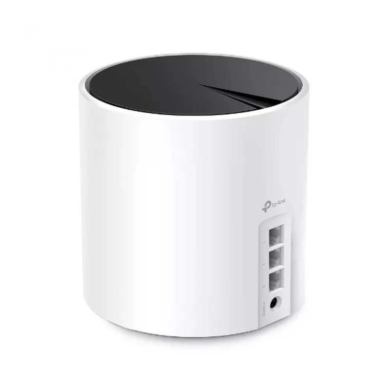 TP-Link DECO X55 (2-Pack) Dwuzakresowy (2,4 GHz / 5 GHz) Wi-Fi 6 (802.11ax) Biały 3 Wewnętrzne