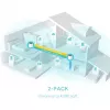 TP-Link DECO X55 (2-Pack) Dwuzakresowy (2,4 GHz / 5 GHz) Wi-Fi 6 (802.11ax) Biały 3 Wewnętrzne