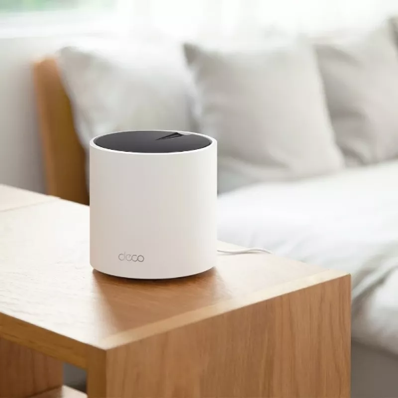 TP-Link DECO X55 (2-Pack) Dwuzakresowy (2,4 GHz / 5 GHz) Wi-Fi 6 (802.11ax) Biały 3 Wewnętrzne