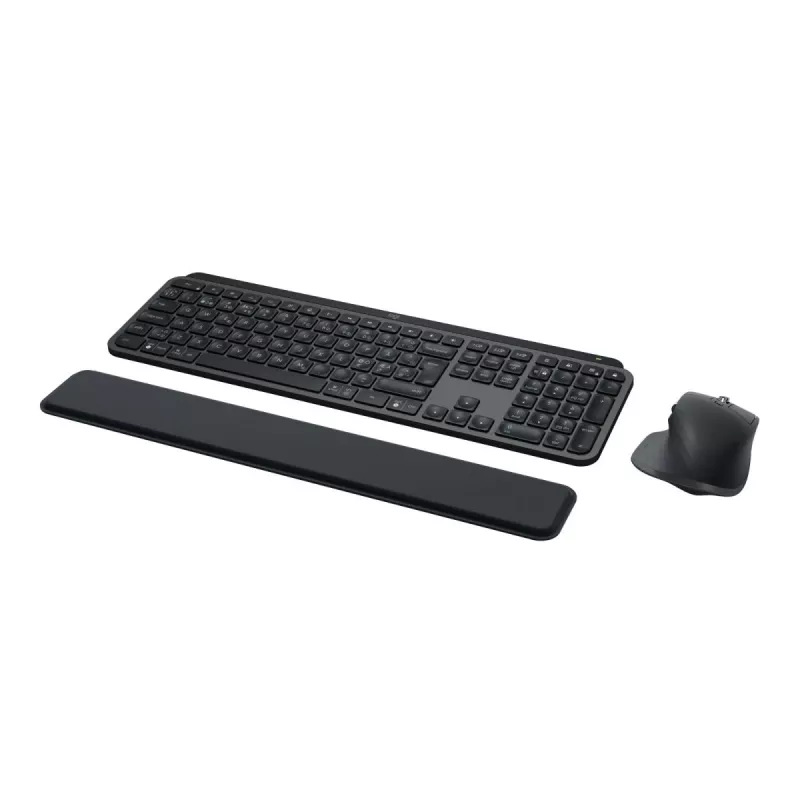 LOGITECH Mx Keys S Combo - Graphite - Qwerty Dansk/ Norsk/ Svenska/ Suomalainen