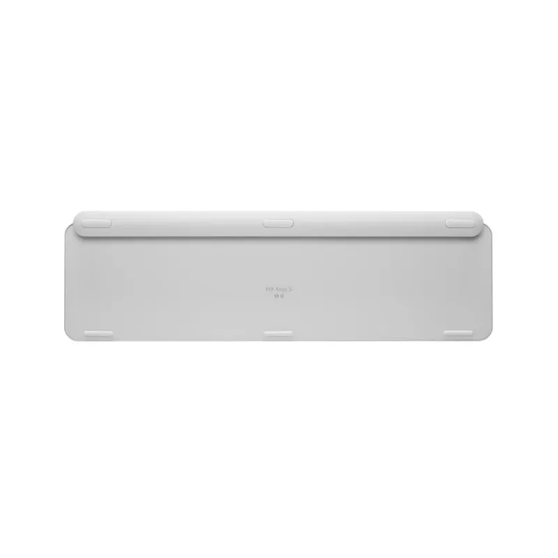 Klawiatura Logitech MX Keys S Uniwersalna RF Bezprzewodowa + Bluetooth QWERTY Duński Fiński Norweski Szwedzki Aluminiowa Biała