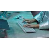 Klawiatura Logitech MX Keys S Uniwersalna RF Bezprzewodowa + Bluetooth QWERTY Duński Fiński Norweski Szwedzki Aluminiowa Biała