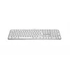 Klawiatura Logitech MX Keys S Uniwersalna RF Bezprzewodowa + Bluetooth QWERTY Duński Fiński Norweski Szwedzki Aluminiowa Biała