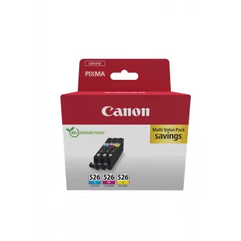 Kartridże Canon CLI-526 Multipack Czarny Cyjan magenta Żółty