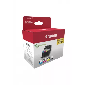 Canon 6509B015 kaseta z tuszem 1 szt. oryginalna czarna, cyjan, magenta, żółta