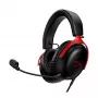 HyperX Cloud III - Zestaw słuchawkowy do gier (czarny/czerwony)