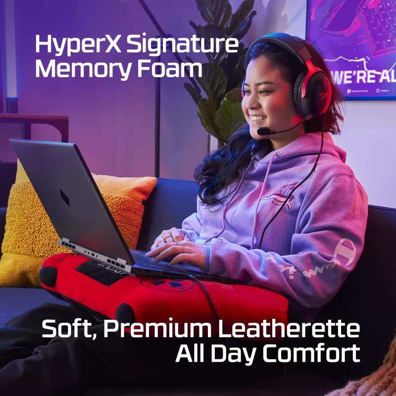 HyperX Cloud III - Zestaw słuchawkowy do gier (czarny/czerwony)