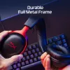 HyperX Cloud III - Zestaw słuchawkowy do gier (czarny/czerwony)