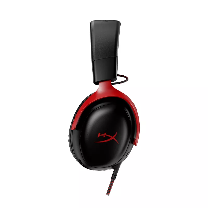 HyperX Cloud III - Zestaw słuchawkowy do gier (czarny/czerwony)