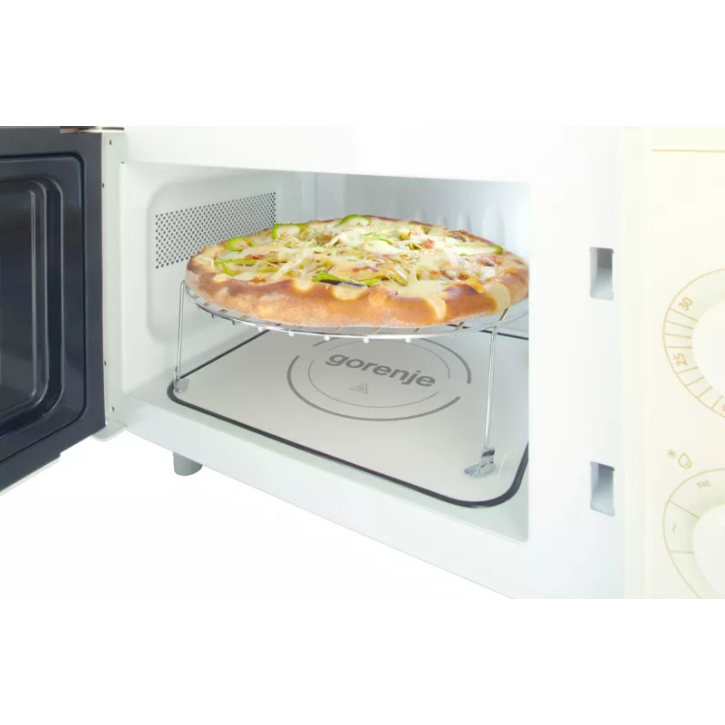 Kuchenka mikrofalowa Gorenje MO4250CLI Ivory z grillem, wolnostojąca, 20 L, 700 W