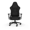 Corsair TC100 RELAXED Wyściełane siedzisko Czarny oparcie 59,5 x 81 cm