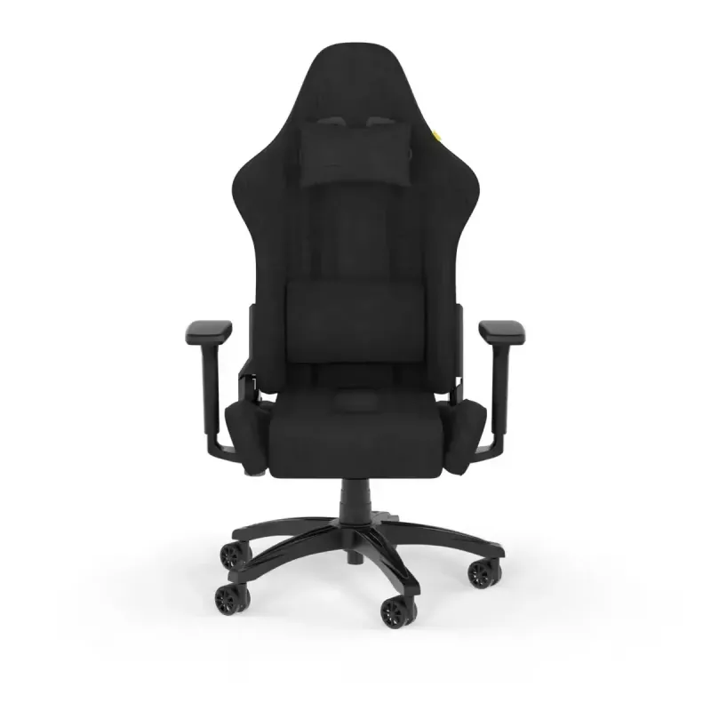 Corsair TC100 RELAXED Wyściełane siedzisko Czarny oparcie 59,5 x 81 cm