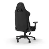 Corsair TC100 RELAXED Wyściełane siedzisko Czarny oparcie 59,5 x 81 cm