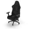 Corsair TC100 RELAXED Wyściełane siedzisko Czarny oparcie 59,5 x 81 cm