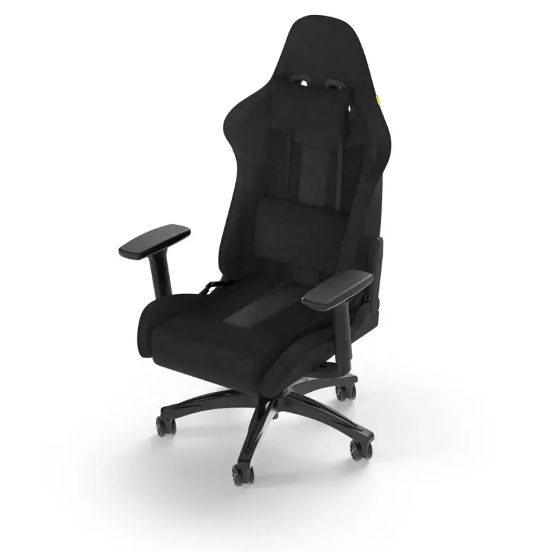 Corsair TC100 RELAXED Wyściełane siedzisko Czarny oparcie 59,5 x 81 cm