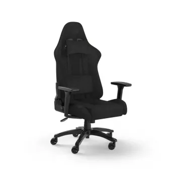 Corsair TC100 RELAXED Wyściełane siedzisko Czarny oparcie 59,5 x 81 cm