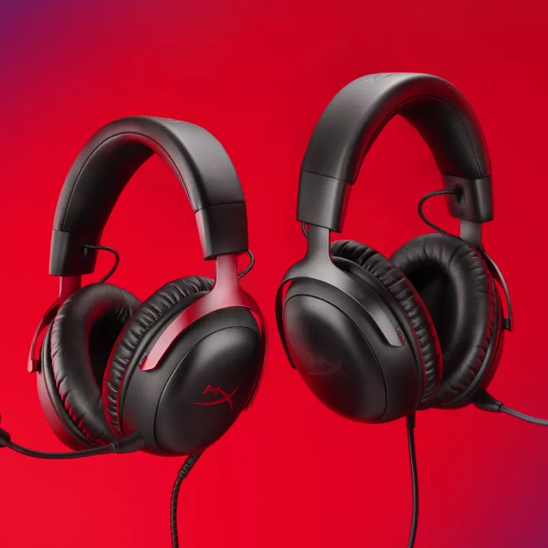 HyperX Cloud III - Zestaw słuchawkowy dla graczy (Czarny)
