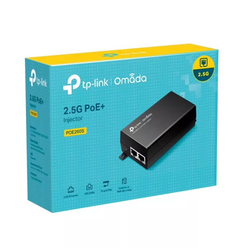 TP-Link Omada 2.5G PoE+ Adapter iniektora