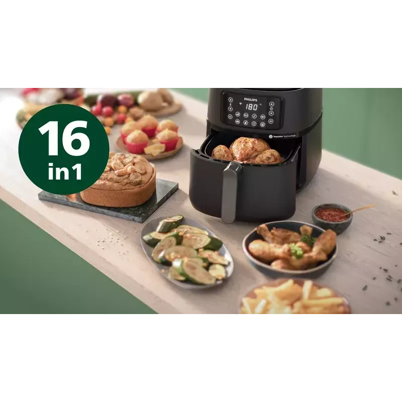 Frytkownica powietrzna Philips HD9285/93 5000 Series XXL Connected, 7,2 l, 2000 W, 16 programów