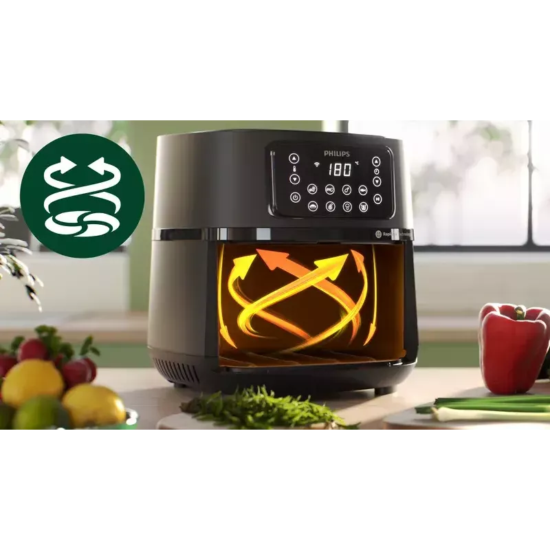 Frytkownica powietrzna Philips HD9285/93 5000 Series XXL Connected, 7,2 l, 2000 W, 16 programów